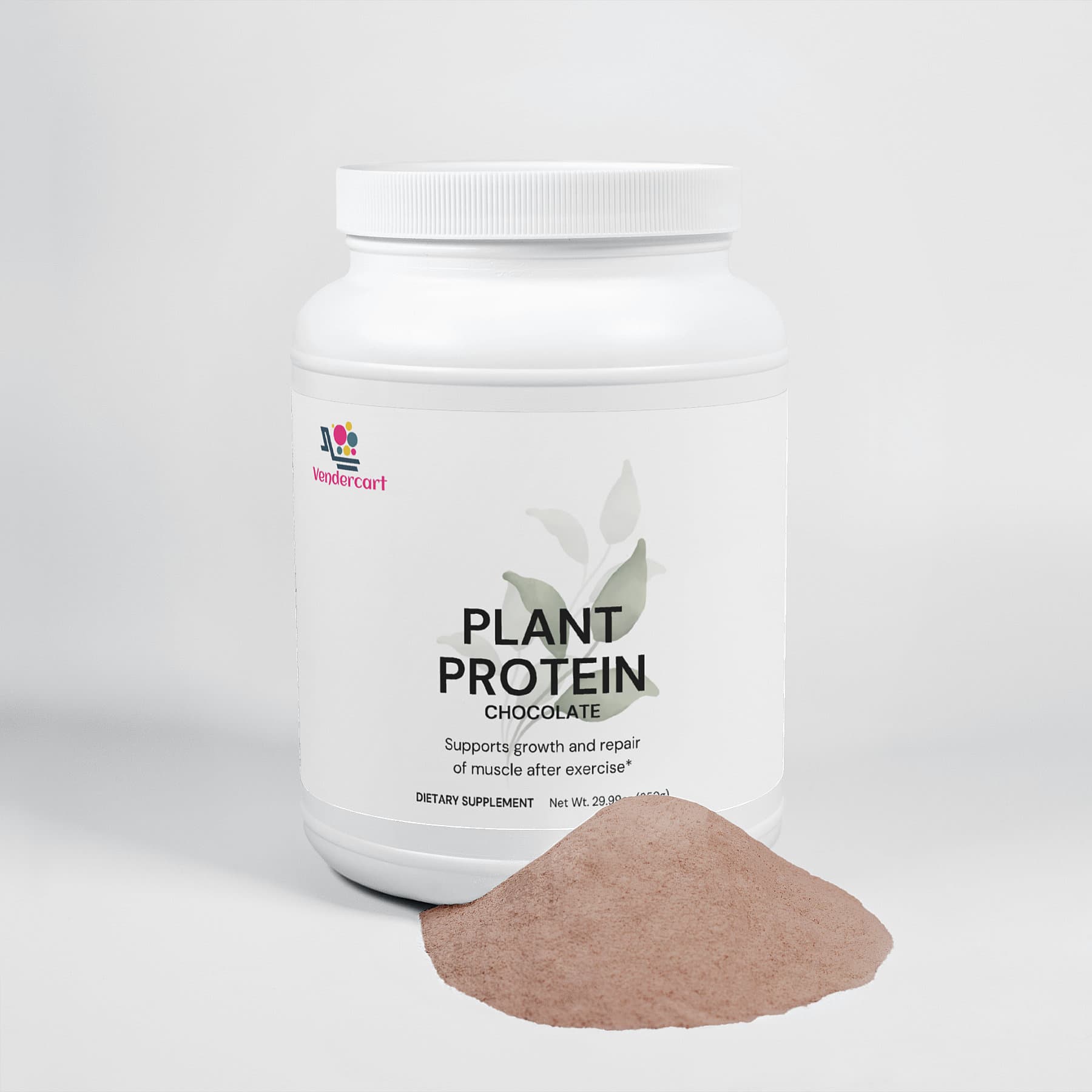 Plant Protein Chocolate – 21g Protein for Muscle Recovery, Weight Management & Digestive Support