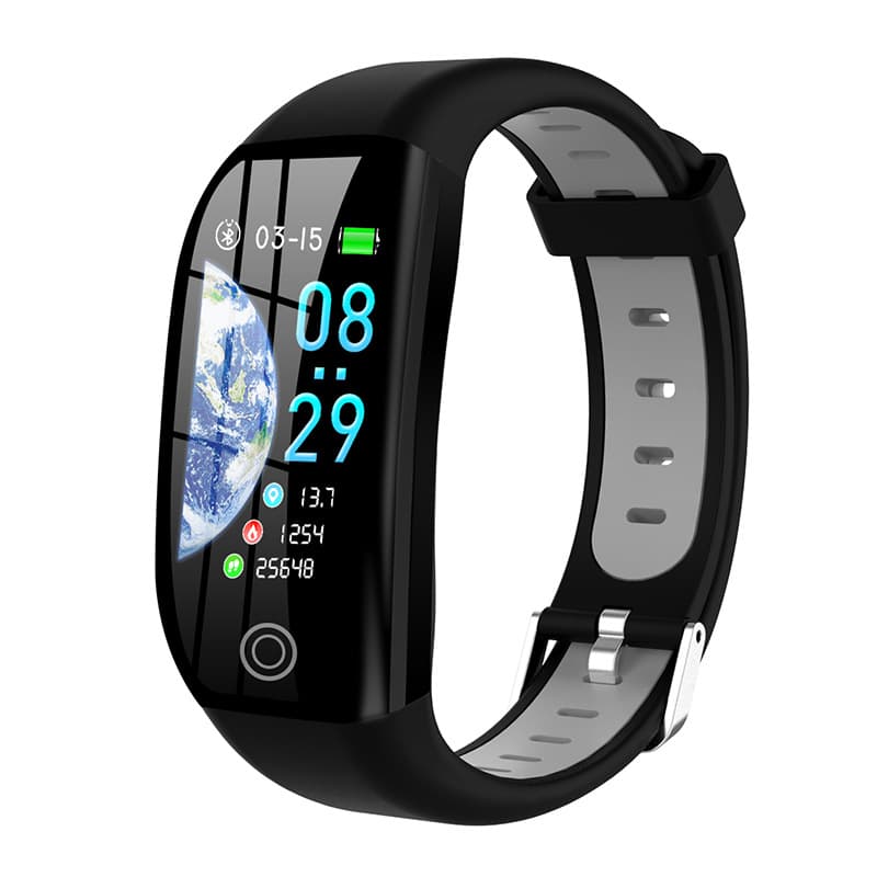 Color Screen Smart Watch – Heart Rate Monitor Bluetooth Fitness Bracelet for Android & iOS