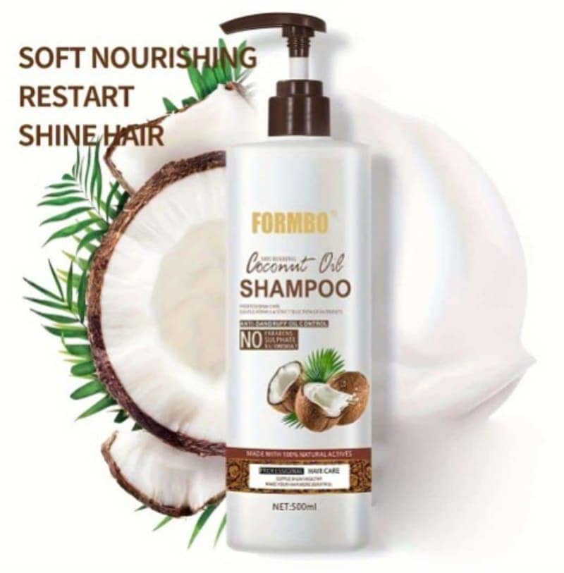 Coconut Oil Shampoo for Hair – Deep Hydration & Natural Shine