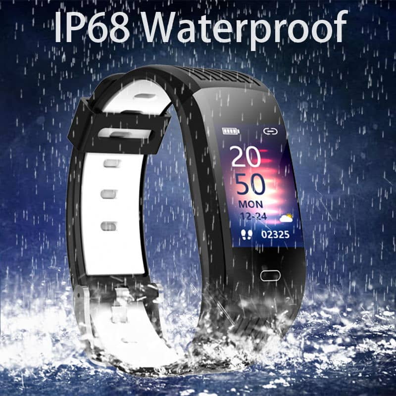 Bluetooth Smart Sports Bracelet – Waterproof Fitness Tracker with Heart Rate & Sleep Monitor